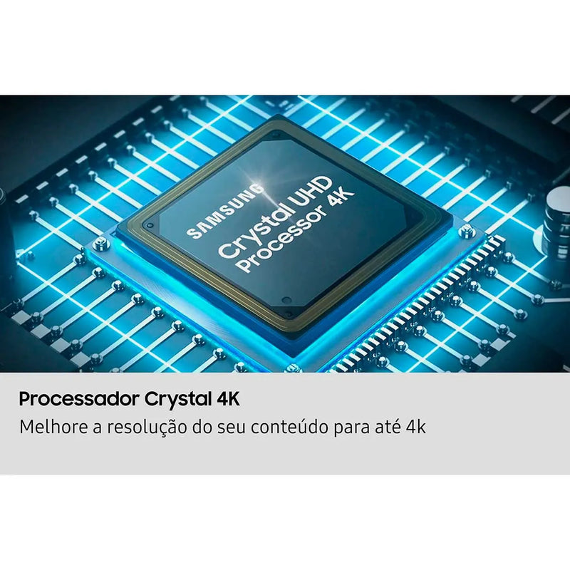 Samsung Smart TV 65" Crystal UHD 4K U8600F 2025 Xbox Cloud Gaming AI Energy Mode Alexa Integrada