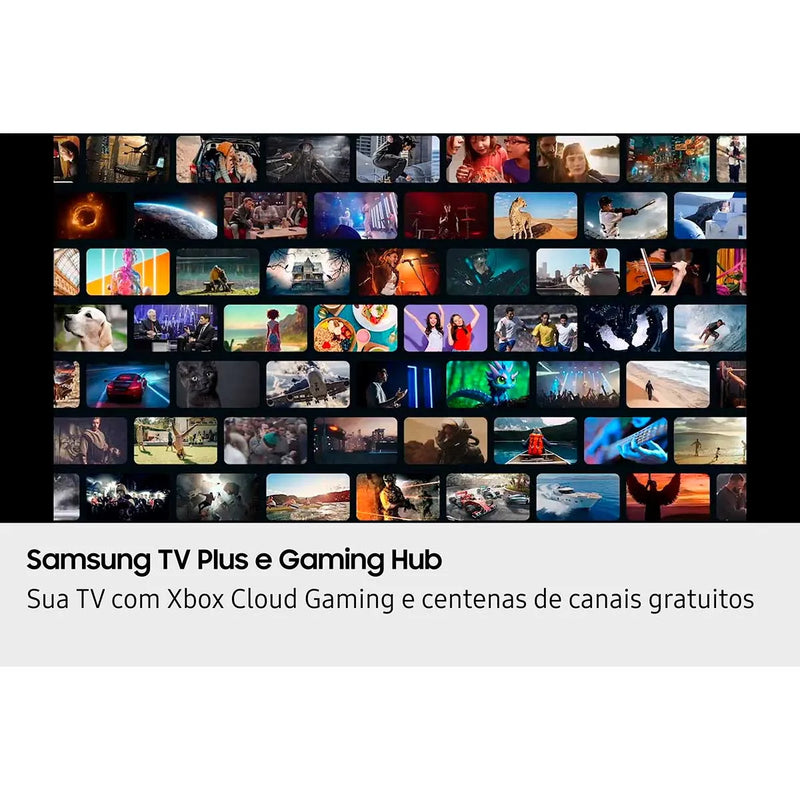 Samsung Smart TV 65" Crystal UHD 4K U8600F 2025 Xbox Cloud Gaming AI Energy Mode Alexa Integrada