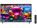 Smart TV 50" LG 4K Ultra HD 50UA8550PSA webOS 25 AI Processor 4K Gen8 com Alexa 3 HDMI