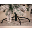 Arvore De Natal Alpina Nevada 210cm 900 Galhos Pé De Ferro Pinheiro Cor Verde