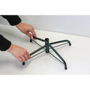 Arvore De Natal Alpina Nevada 210cm 900 Galhos Pé De Ferro Pinheiro Cor Verde