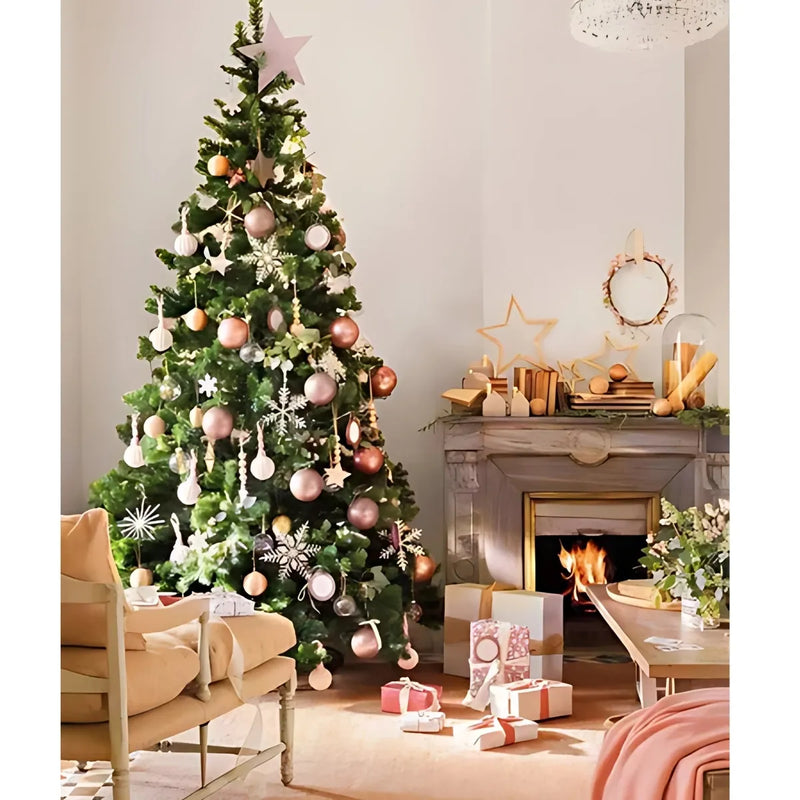 Árvore De Natal Grande Luxo Verde Canadense Master 2,10m 800 Galhos