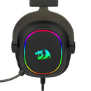 Headset Gamer Redragon Zeus X, Chroma Mk.II, RGB, Som Surround 7.1, Drivers 53mm, USB, Preto e Vermelho - H510-RGB