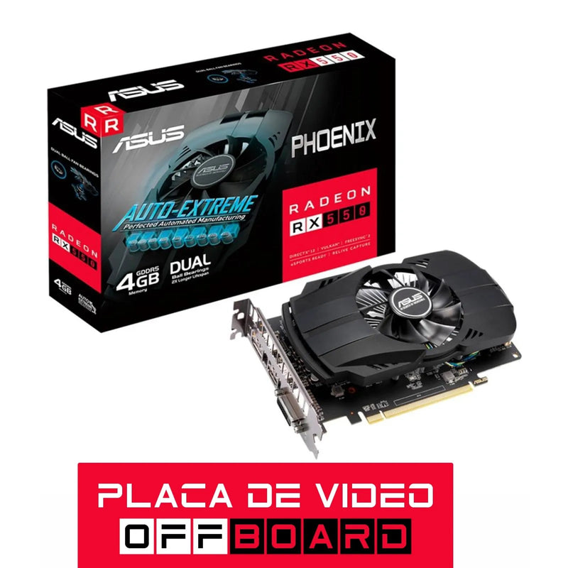 PC Gamer Completo Shadow III, RX 550 4GB, Intel Core i5, 16GB RAM, SSD 960GB, Monitor 19", Kit Periféricos