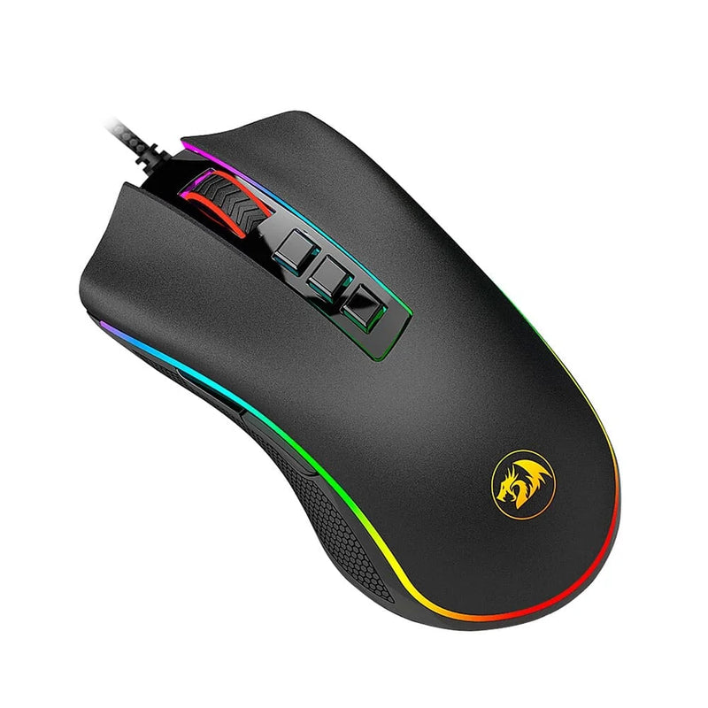 Mouse Gamer Redragon Cobra, Chroma RGB, 12400 DPI, 8 Botões, Preto - M711