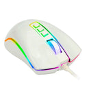 Mouse Gamer Redragon Cobra, Chroma RGB, 10000DPI, 7 Botões, Lunar White - M711W