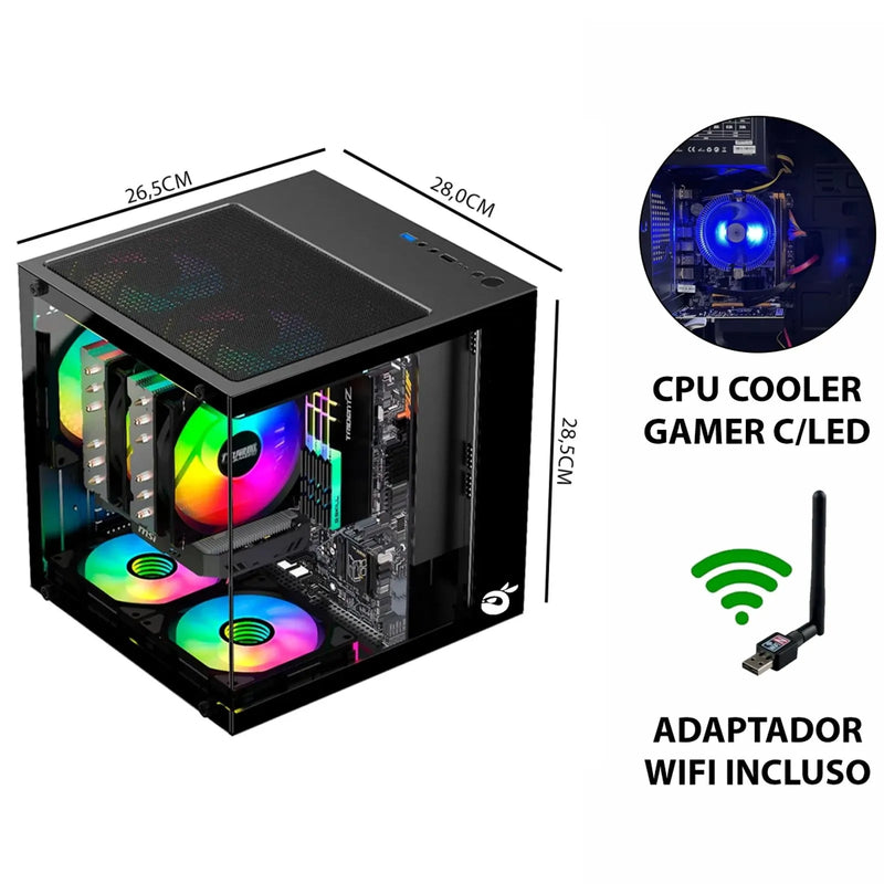 PC Gamer Revenger I, Intel Core i7, 16GB DDR3, SSD 480GB